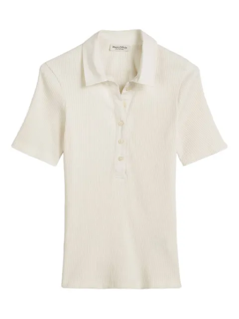 Marc O'Polo ribbed polo top