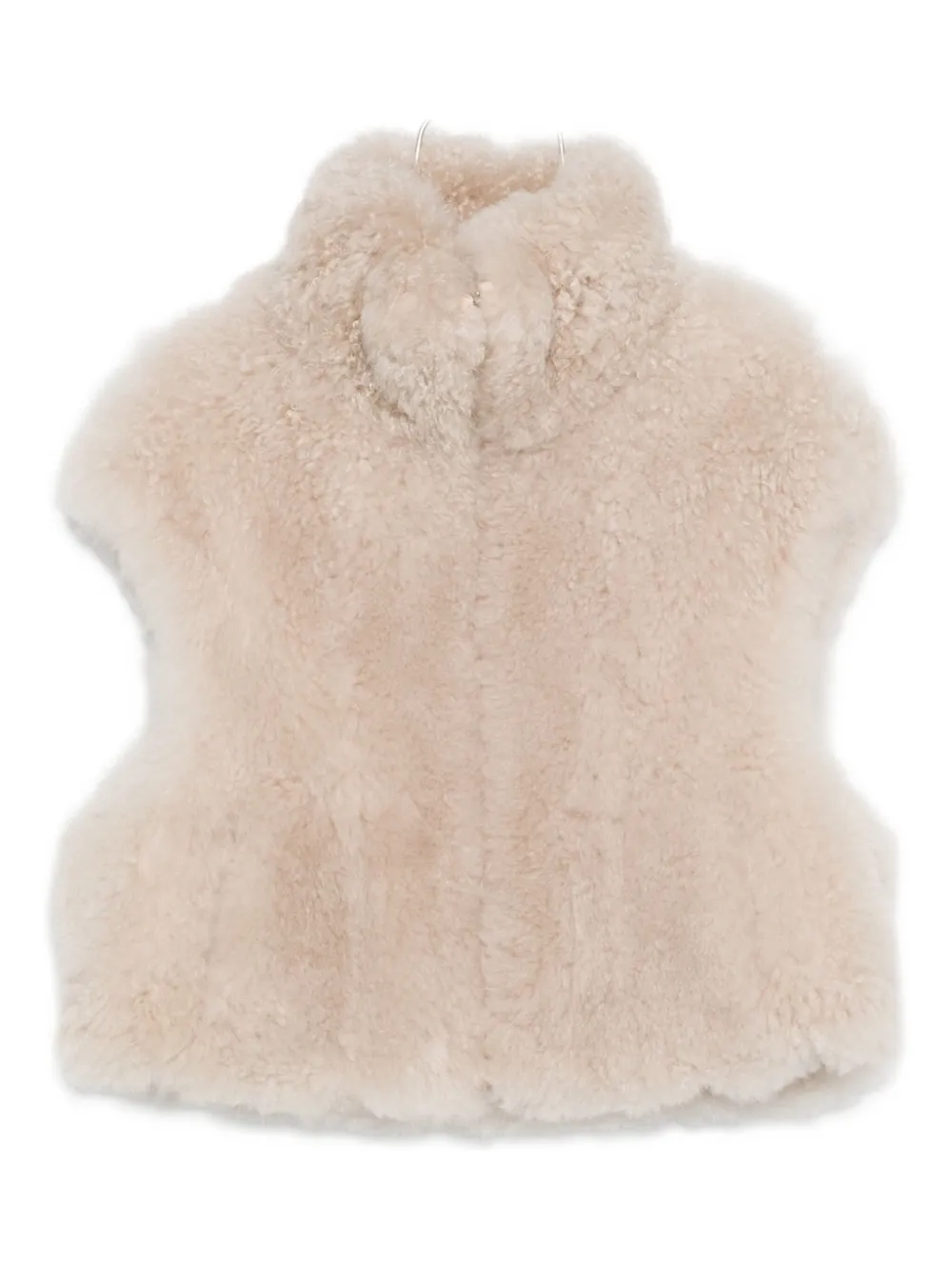 Liska Gilet smanicato a collo alto - Toni neutri