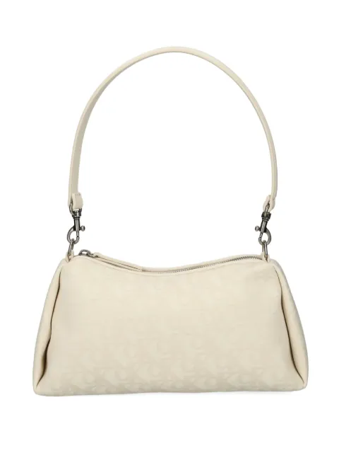 Calvin Klein top-handle leopard-print bag