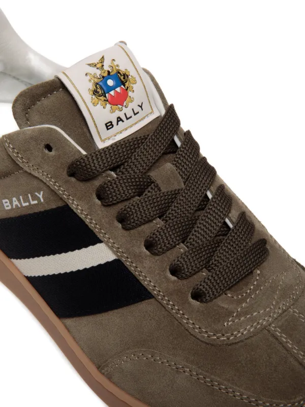 Bally Retro Crest Sneakers | Green | FARFETCH