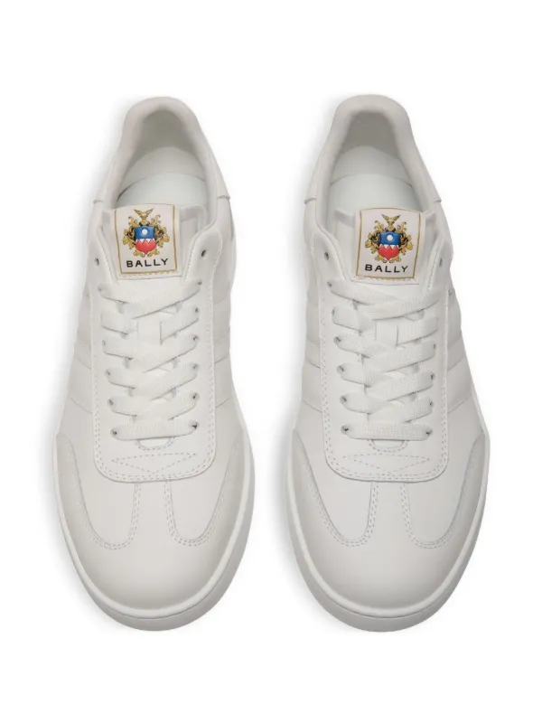 Bally Retro Crest Sneakers | White | FARFETCH
