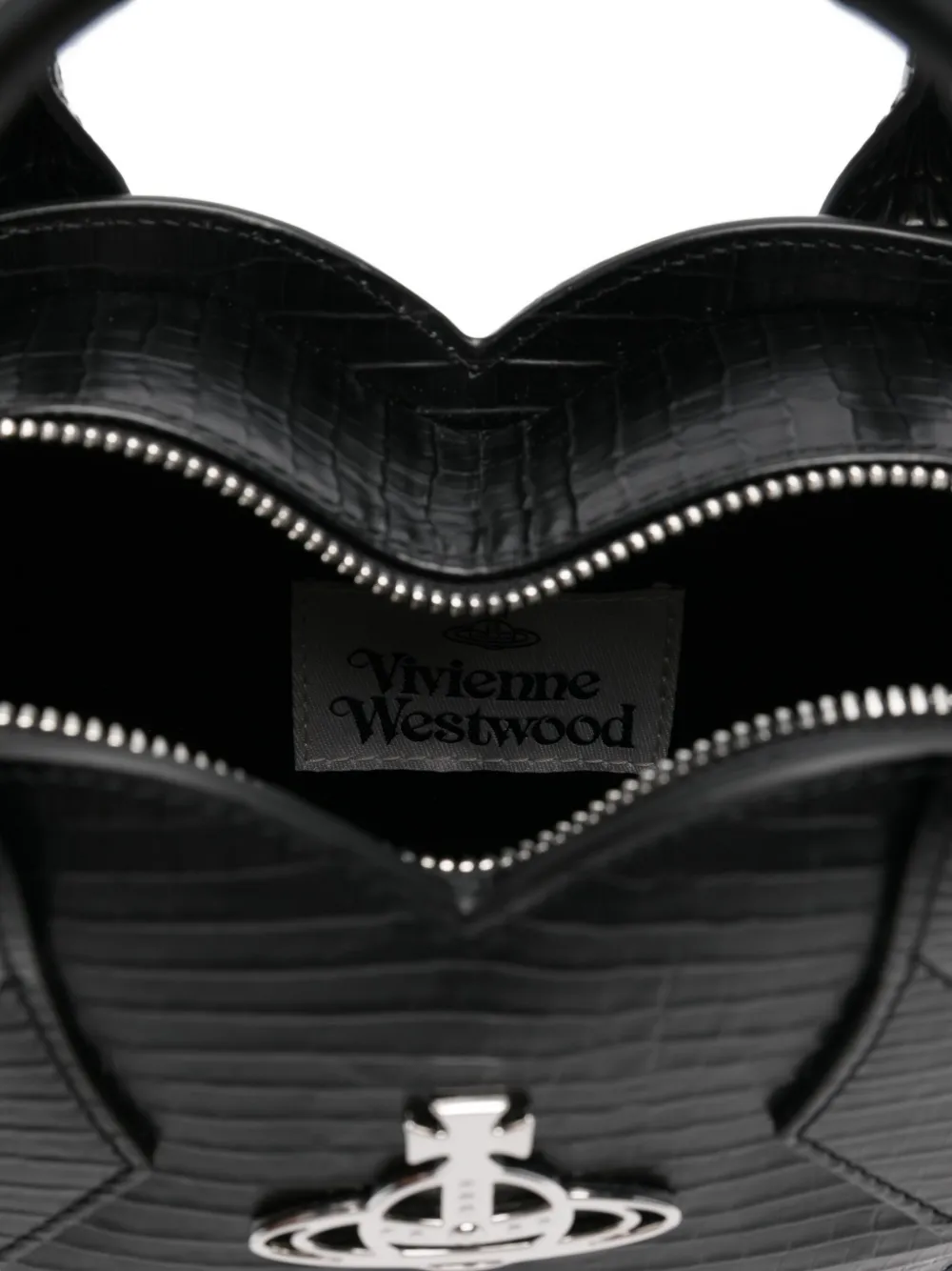 Vivienne Westwood Josephine Heart schoudertas Zwart