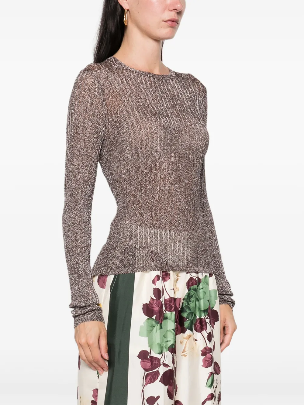 Ulla Johnson Vianca trui Bruin