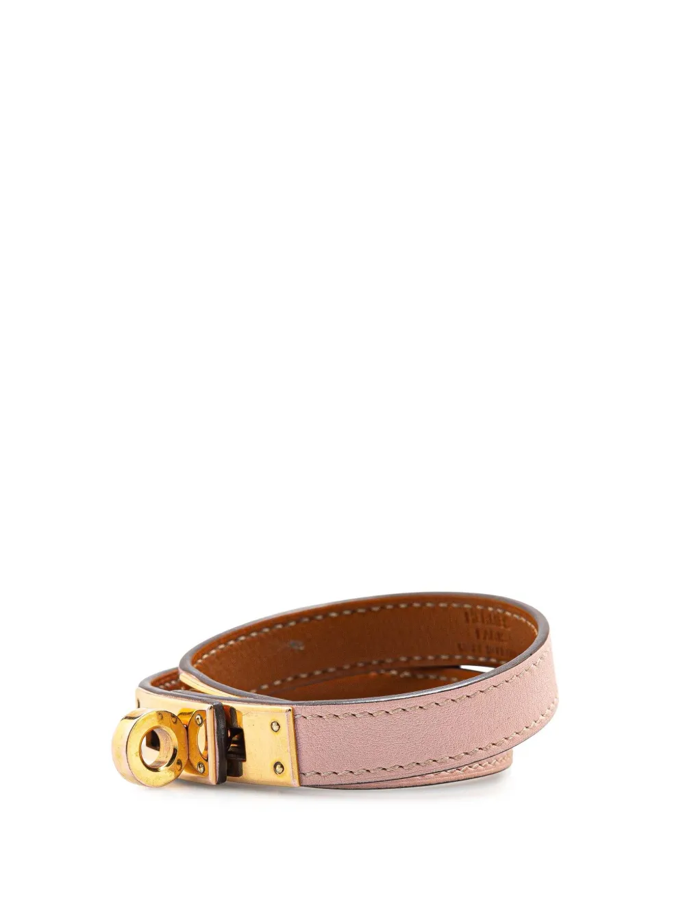 Hermès Pre-Owned 2018 Leather Kelly Double Tour Bracelet costume bracelet | Image 2