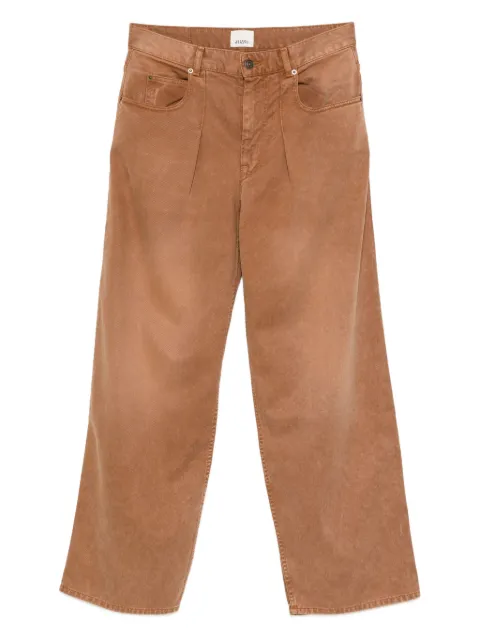 ISABEL MARANT Calça jeans reta com pregas