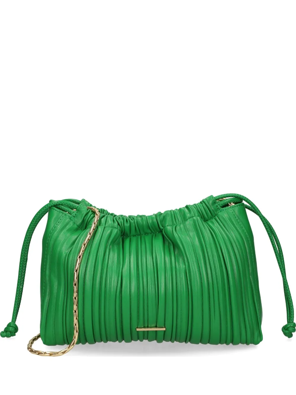 Calvin Klein Geplooide tas met ketting Groen