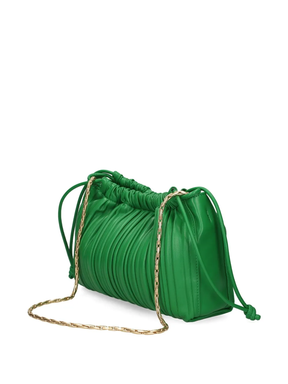 Calvin Klein Geplooide tas met ketting Groen
