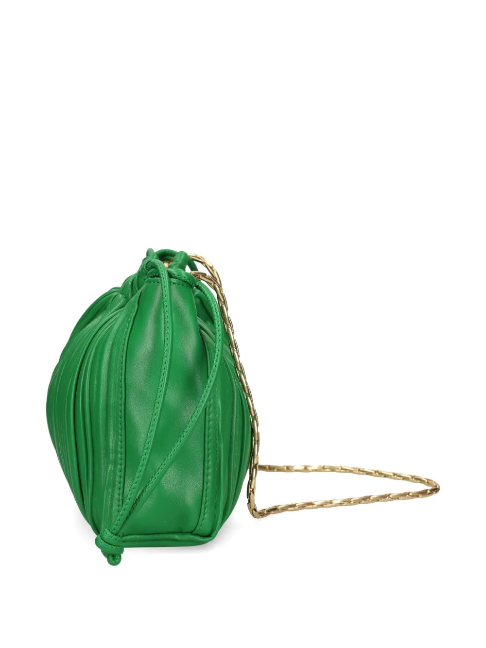 Calvin Klein Geplooide tas met ketting Groen