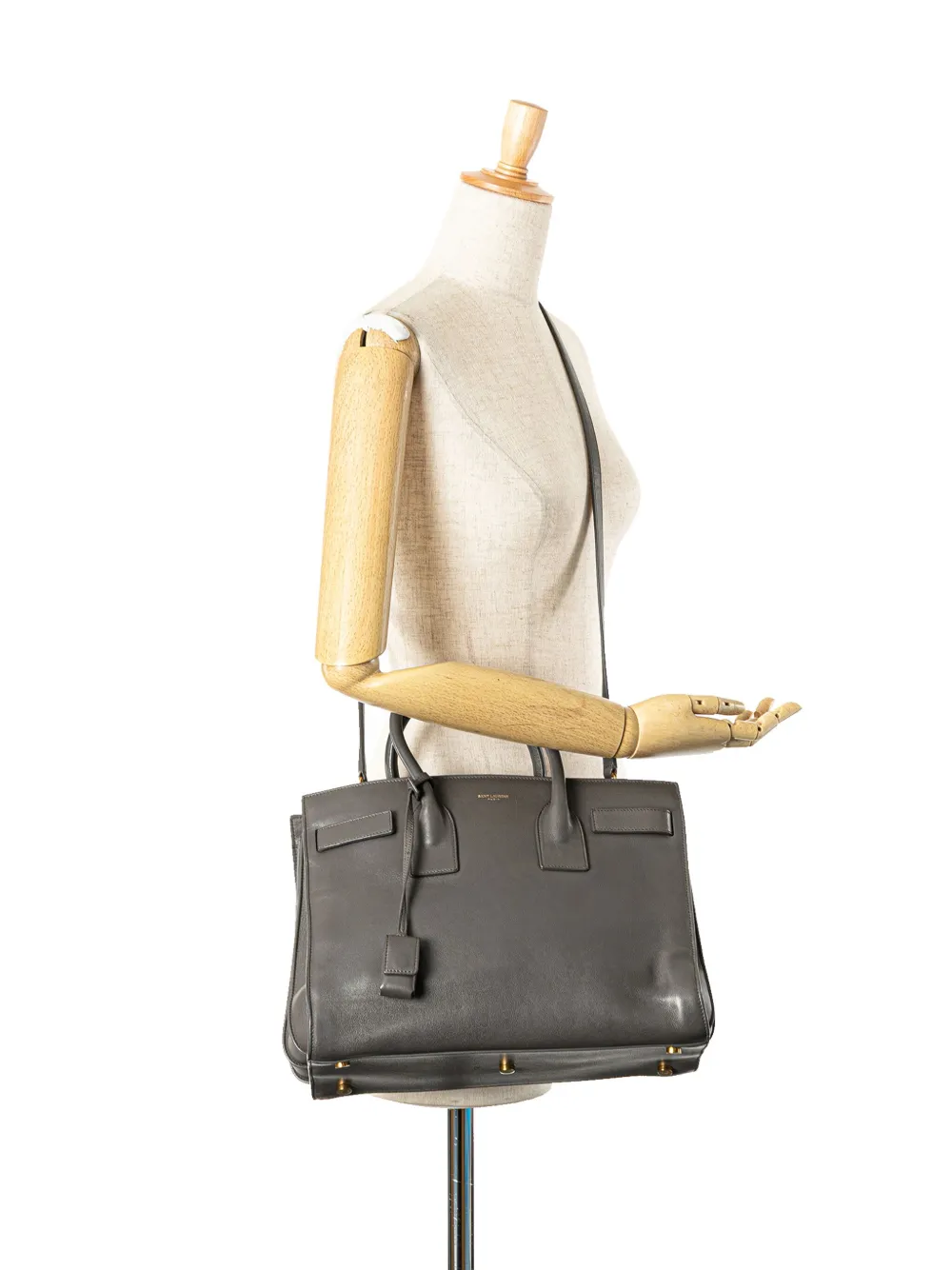 Saint Laurent Pre-Owned 2010-2025 Small Leather Sac De Jour satchel | Pre-Owned | Image 2