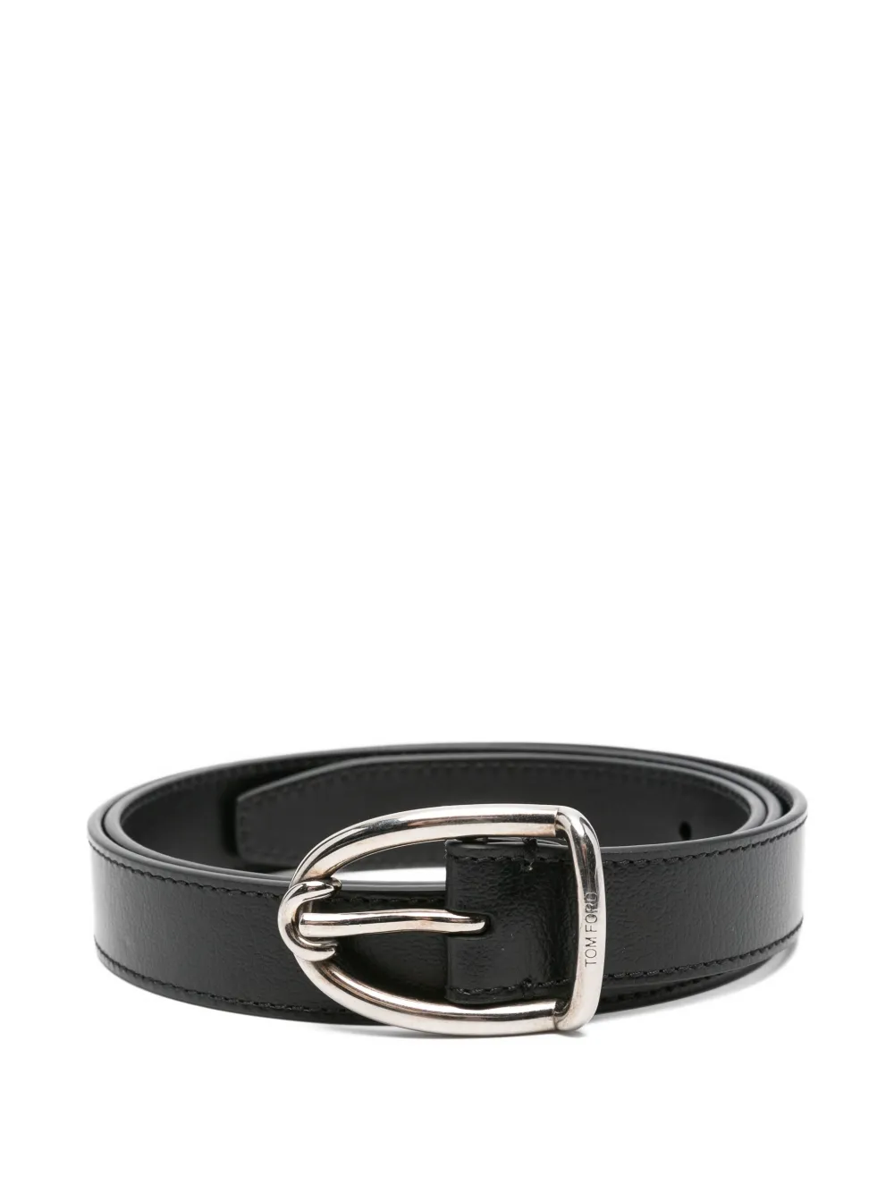 TOM FORD Leren riem Zwart