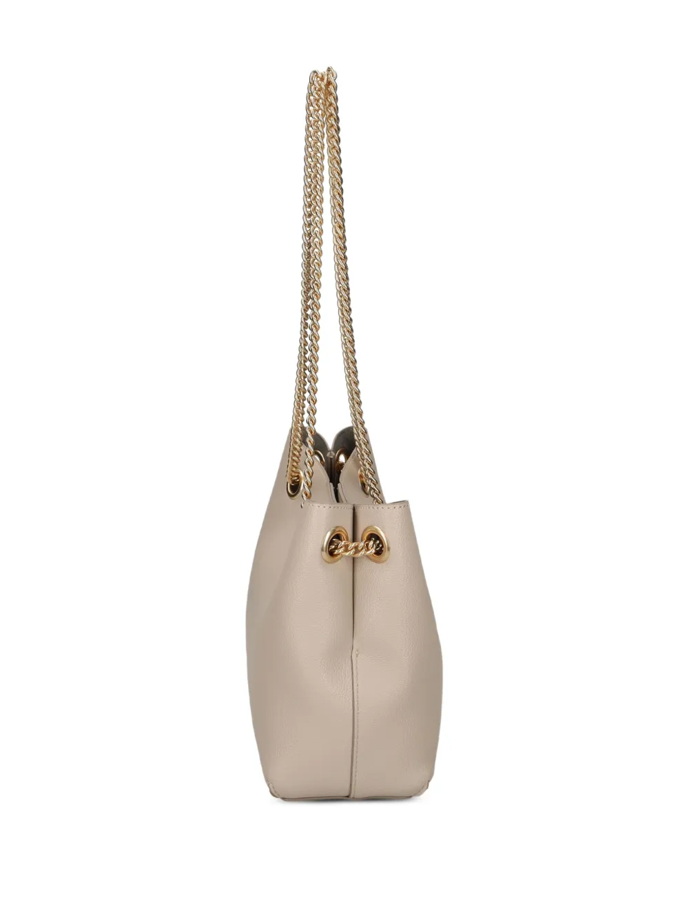Calvin Klein Boekentas met kettingbandje Beige