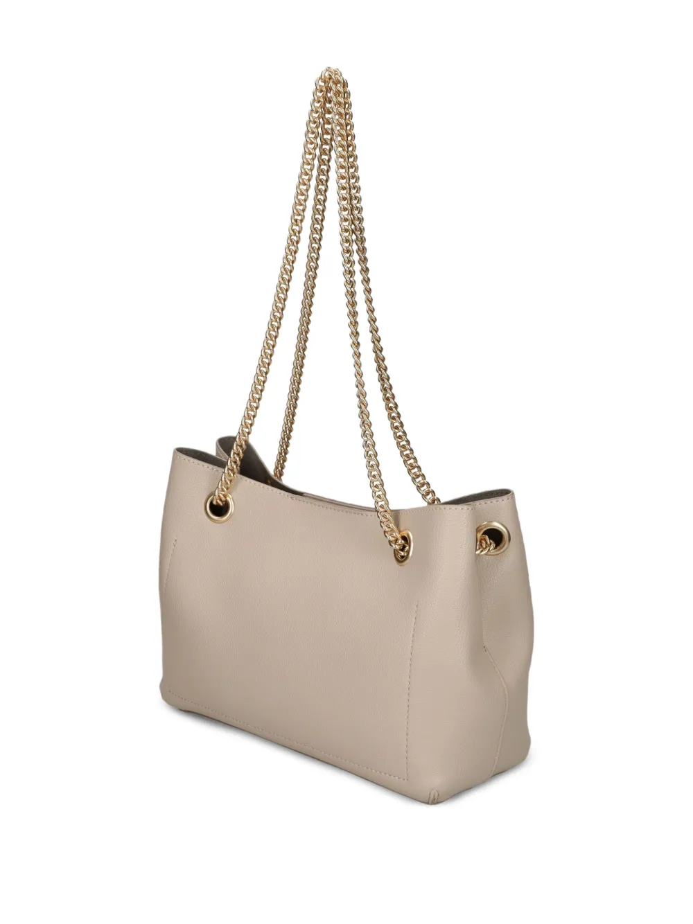 Calvin Klein Boekentas met kettingbandje Beige