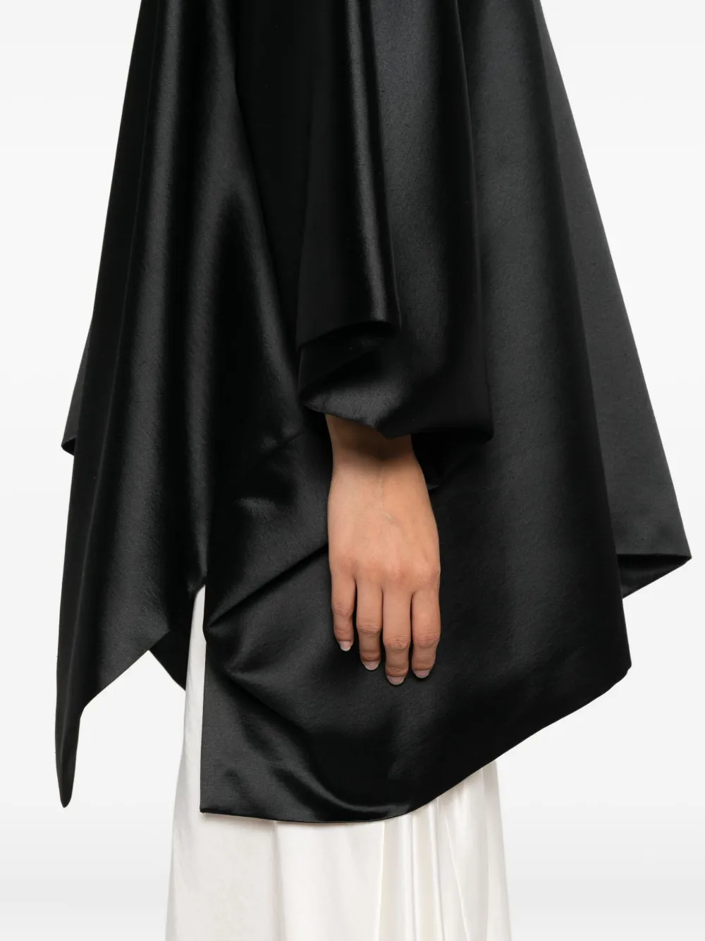 The Row V-neck Asymmetric Top In Black