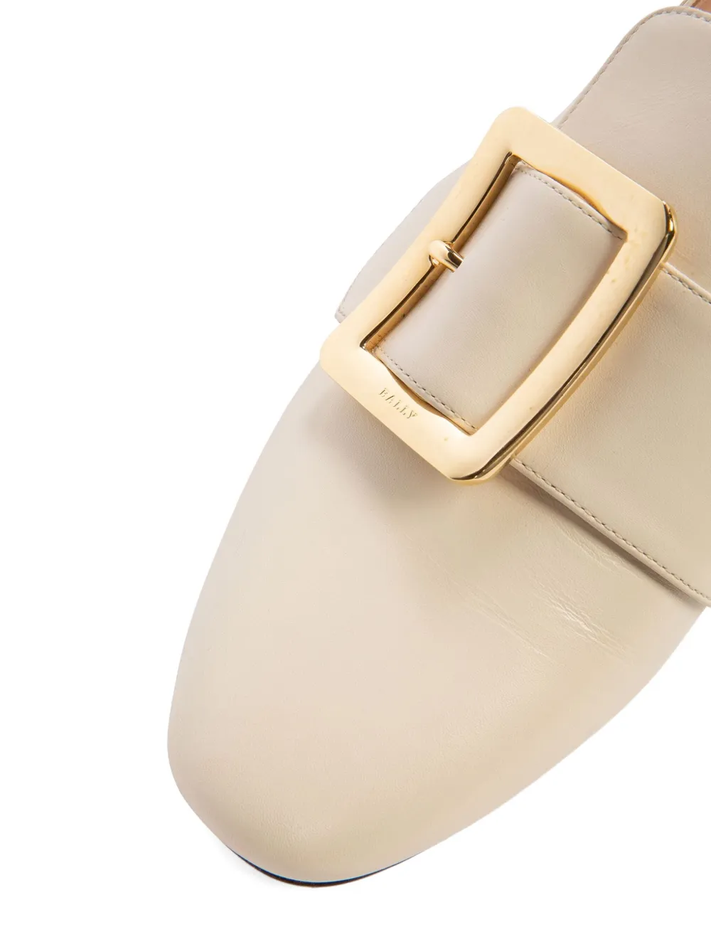 Bally Leren loafers Wit