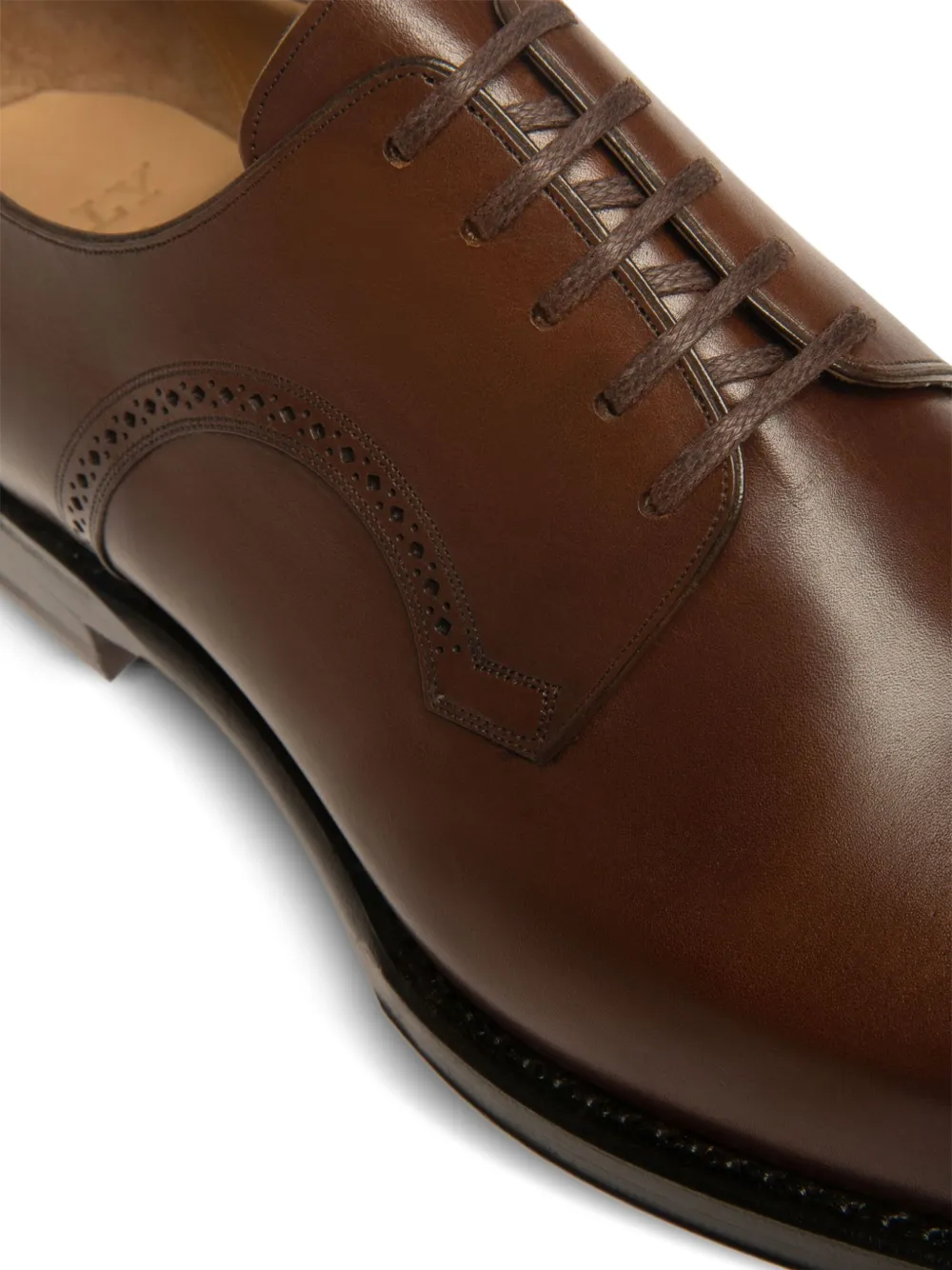 Bally Scamardo brogue-leren derby schoenen Bruin