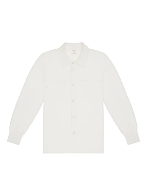 Bally patch-pocket cashmere shirt