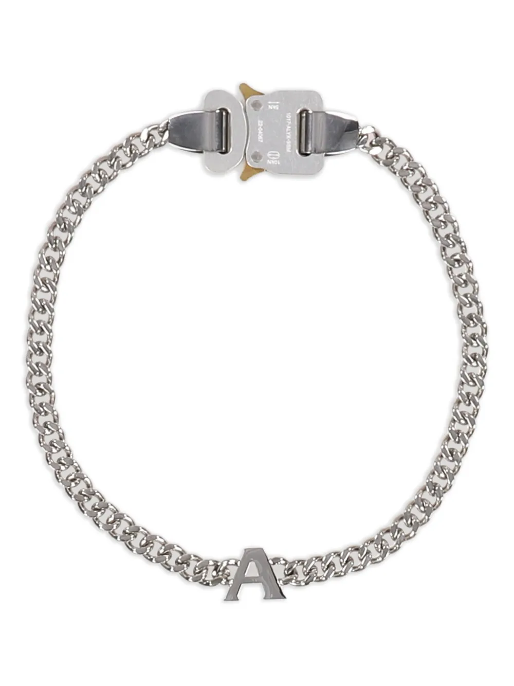 1017 ALYX 9SM logo-charm chain-link necklace | Women | Image 2