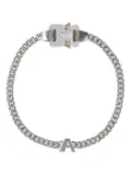 1017 ALYX 9SM logo-charm chain-link necklace - Silver