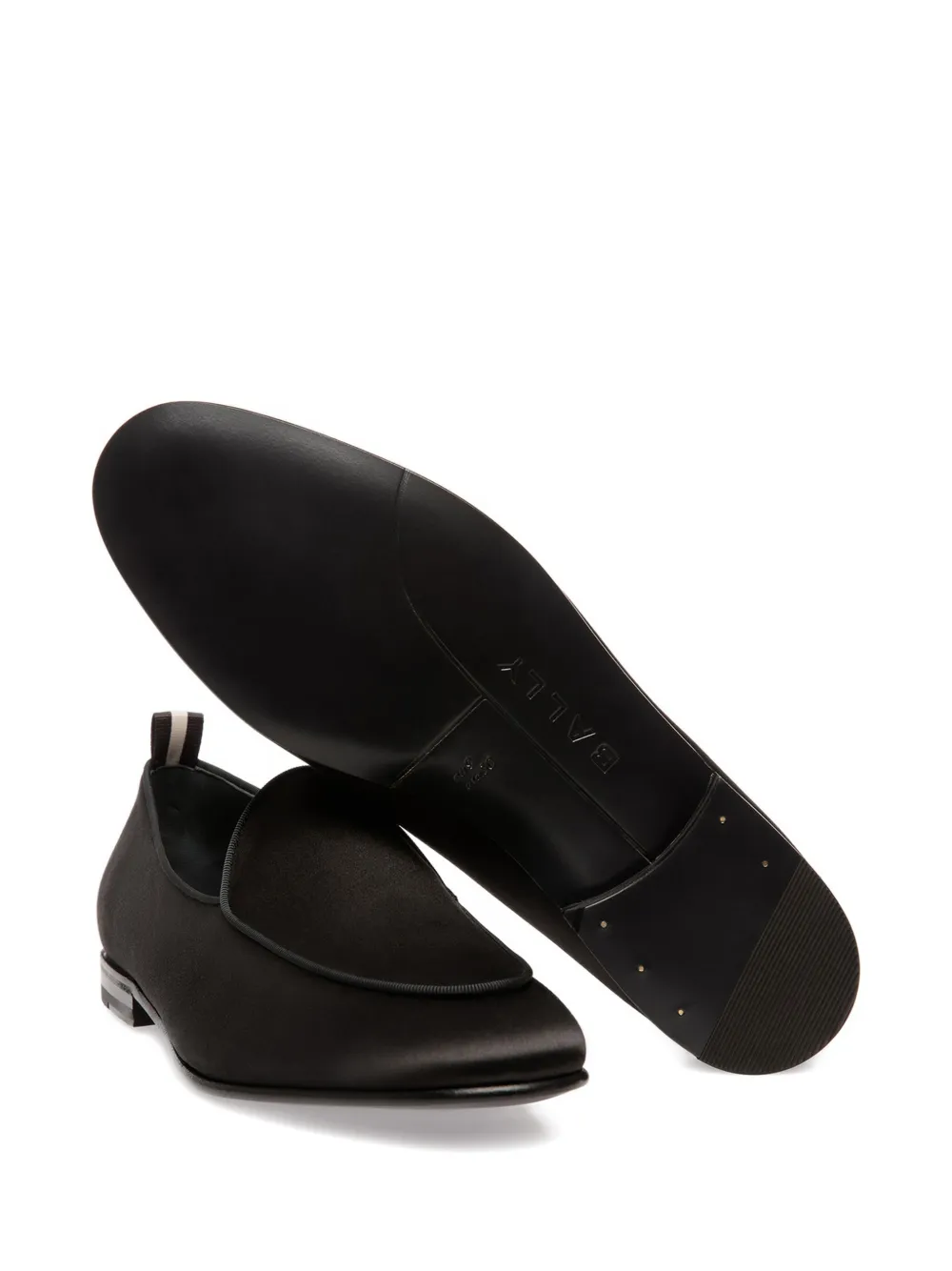 Bally Salton pull-tab salton loafers Zwart