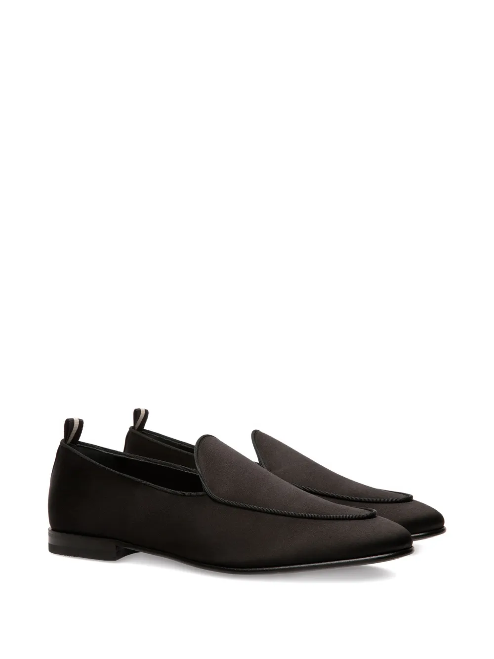 Bally Salton pull-tab salton loafers Zwart