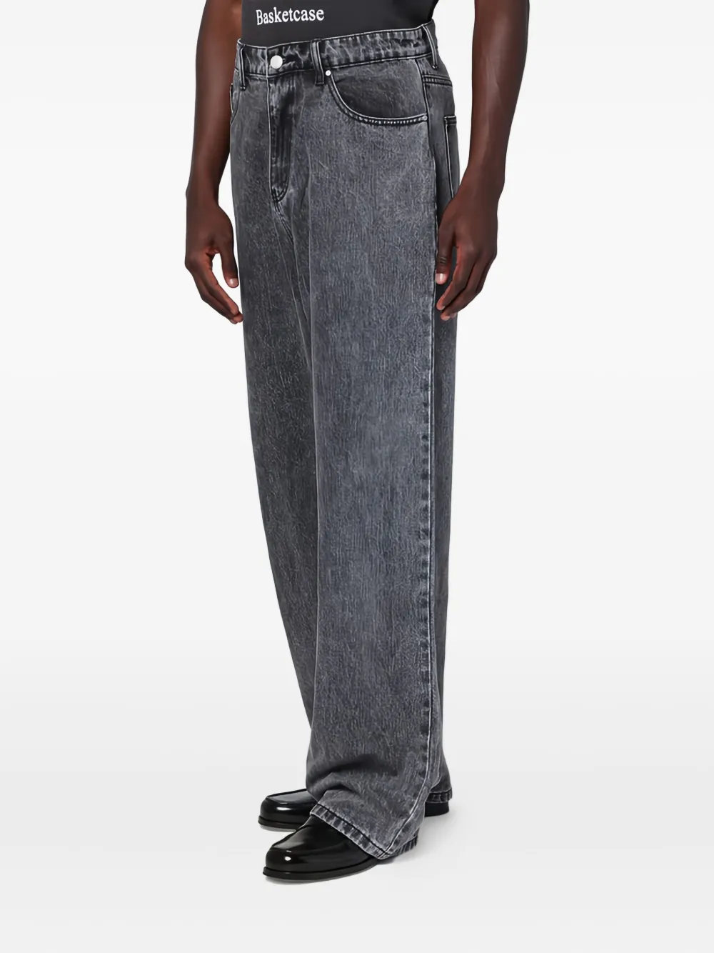  Basketcase Gallery Cotton Jeans - Grey 