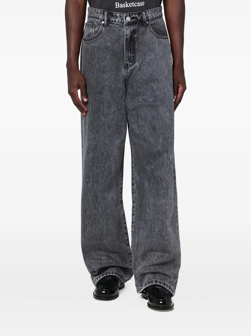 BASKETCASE GALLERY cotton jeans | Grey | Image 1