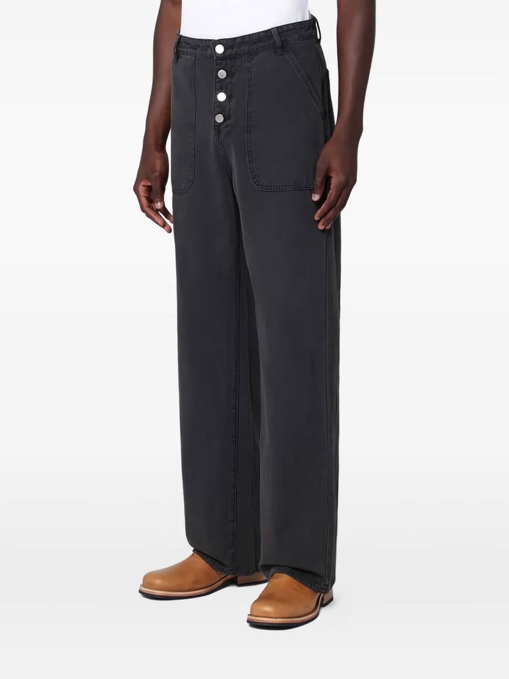  Basketcase Gallery Button-fastening Jeans - Grey 