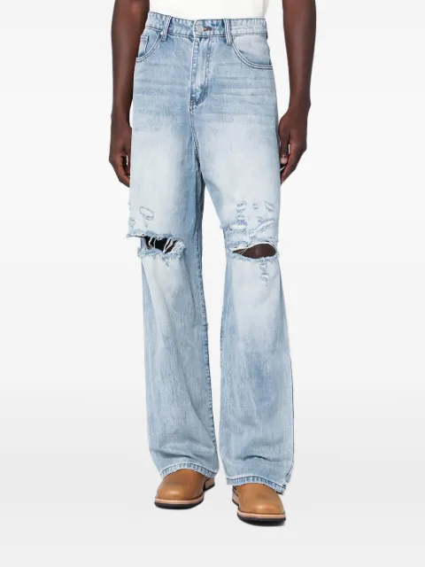 BASKETCASE GALLERY distressed-knee jeans