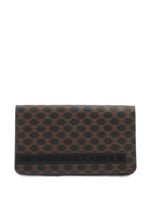 Celine Pre-Owned Macadam leather wallet