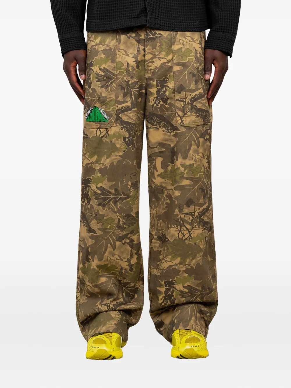 Brain Dead camouflage-print cargo pants | Brown | Image 1
