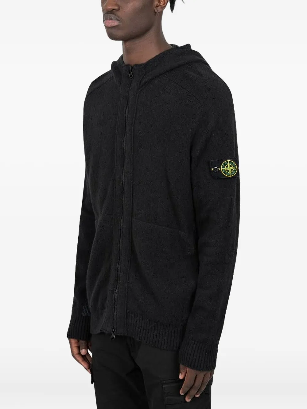 Stone Island 5100006 hooded gauzed-effect sweater | Hoodies | Image 2