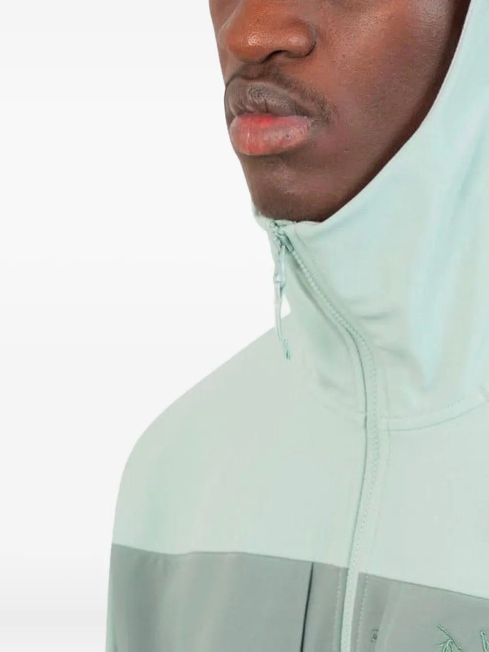 Gramicci Kapuzenjacke Mit Kontrasteinsätzen In Blue