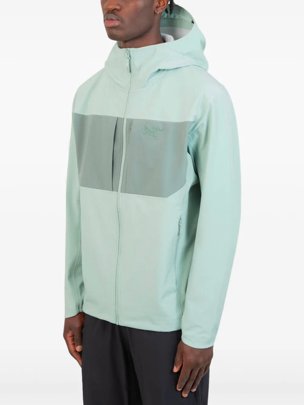 Gramicci Kapuzenjacke Mit Kontrasteinsätzen In Blue
