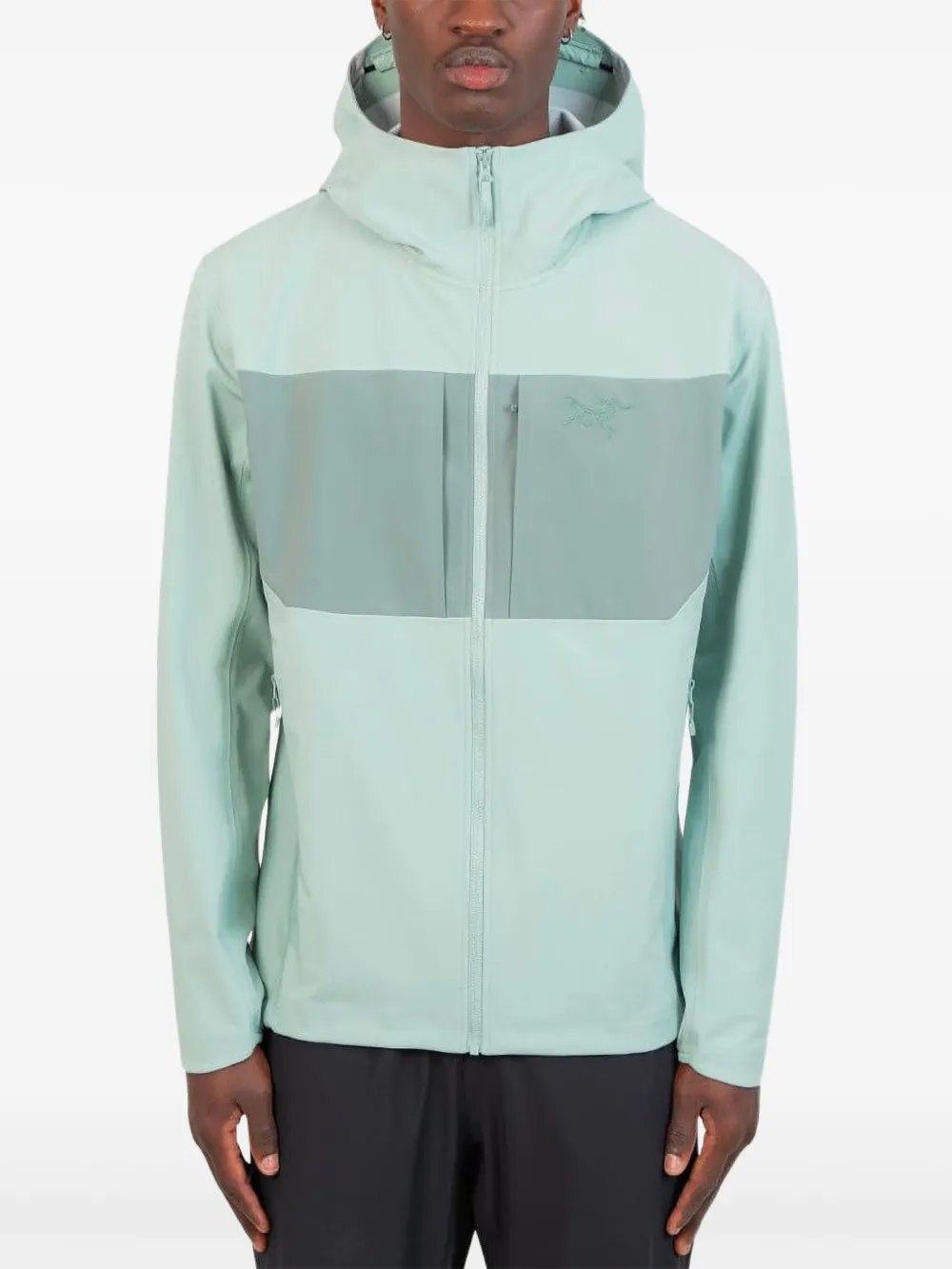 Gramicci Kapuzenjacke Mit Kontrasteinsätzen In Blue