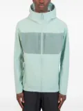 Gramicci panelled zip-up hoodie - Blue