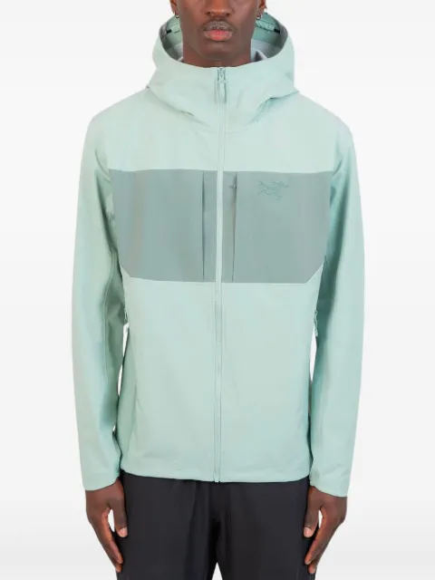 Arc'teryx panelled zip-up hoodie