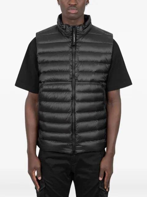 C.P. Company lens-detail quilted gilet