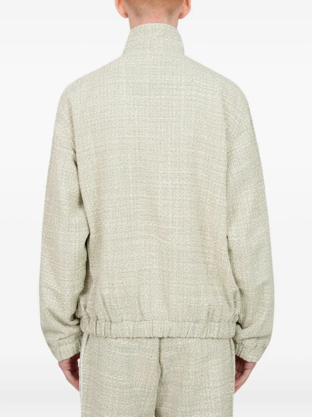 Drôle De Monsieur Tweed trainingstop met kanten vlak Beige