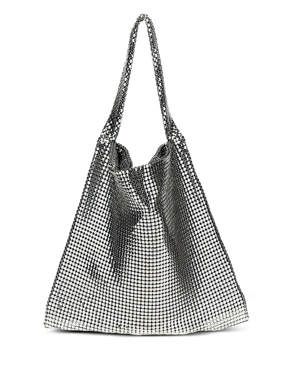 Rabanne Pixel tote bag | Silver | Image 1