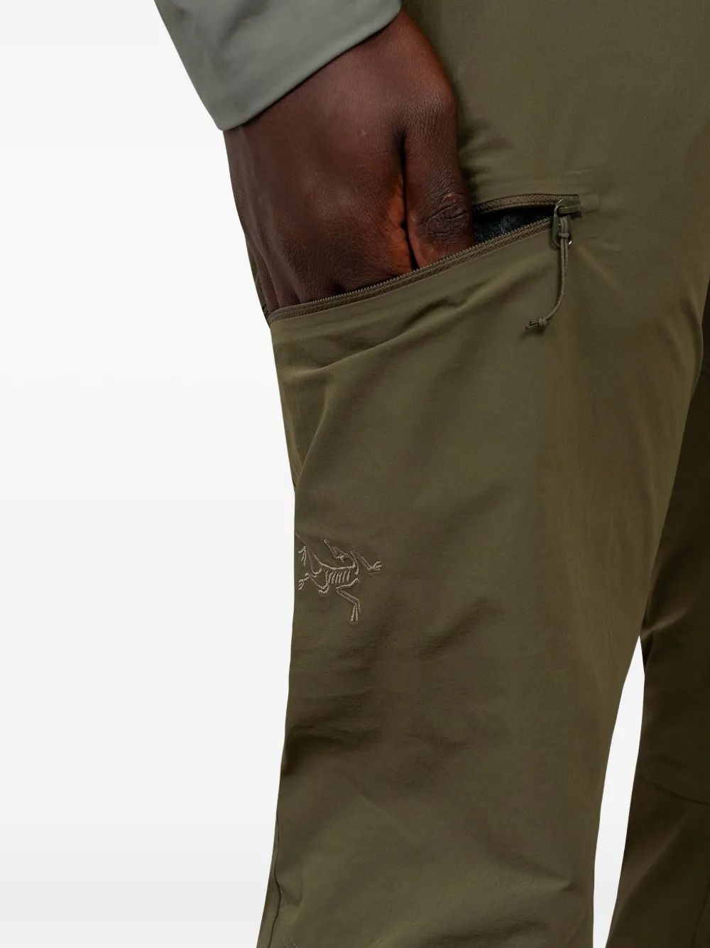 Arc'teryx Gamma Sl Hose Mit Reissverschlusstasche In Neutral