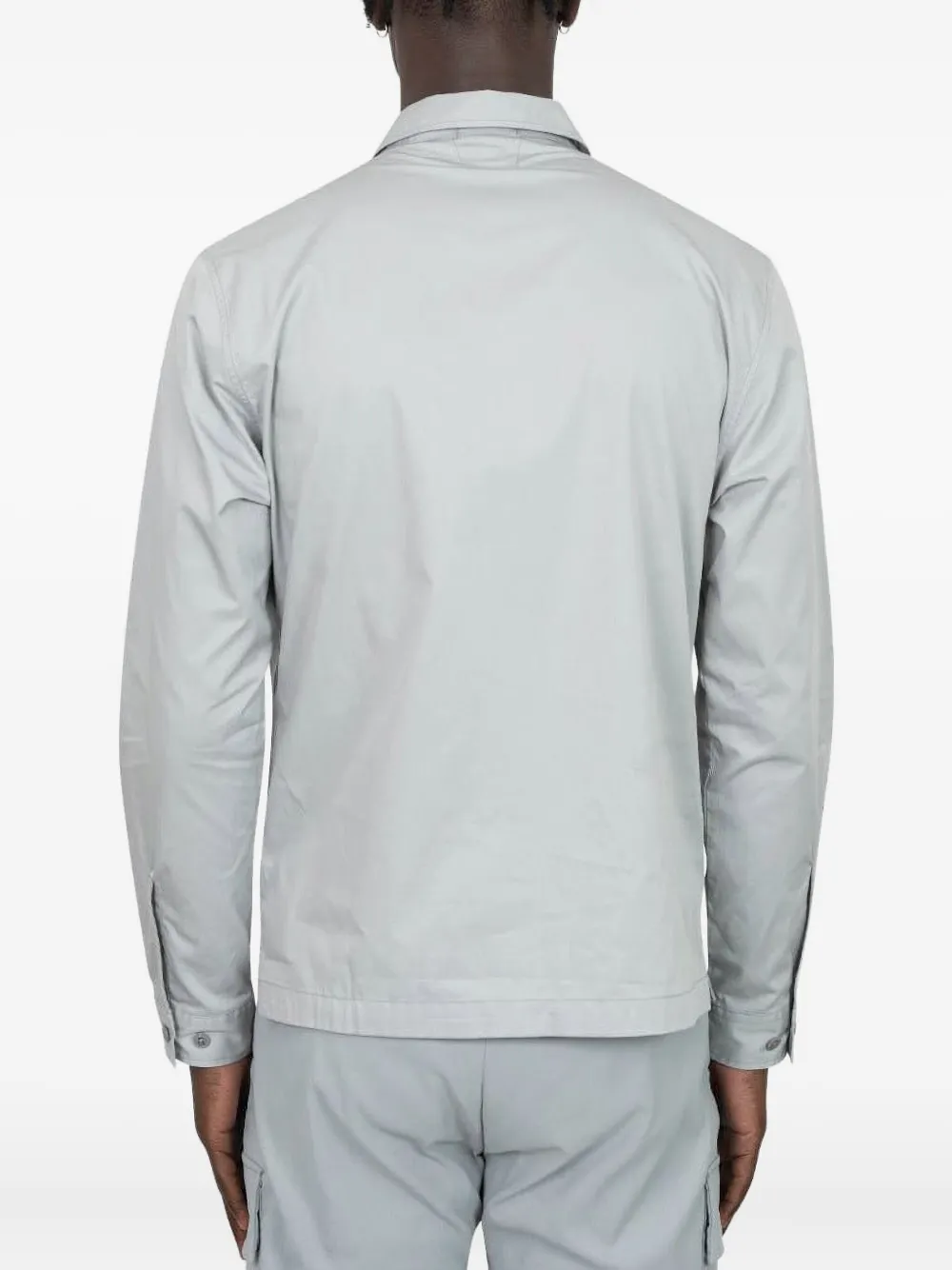 C.P. Company Overhemd met meerdere zakken van biologisch katoen Grijs