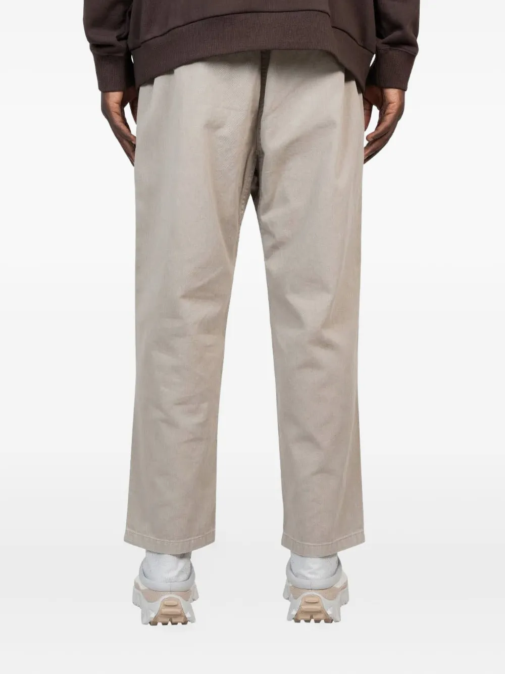 Gramicci Katoenen broek met zakdetail Beige