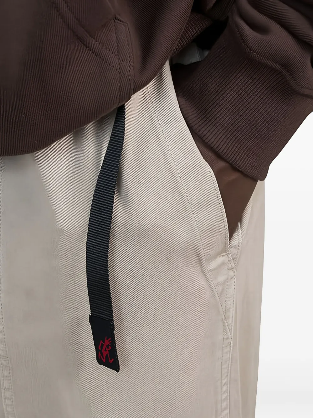 Gramicci Katoenen broek met zakdetail Beige