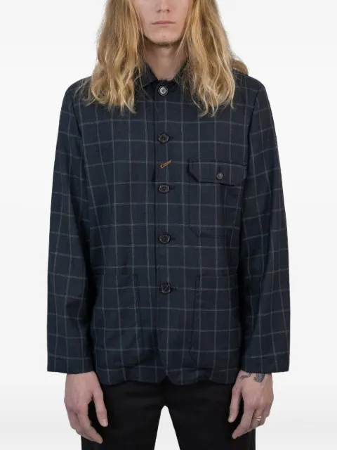 Universal Works checked pocket jacket