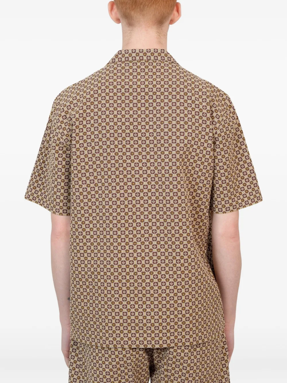 And Wander Hemd Mit Geometrischem Print In Multi