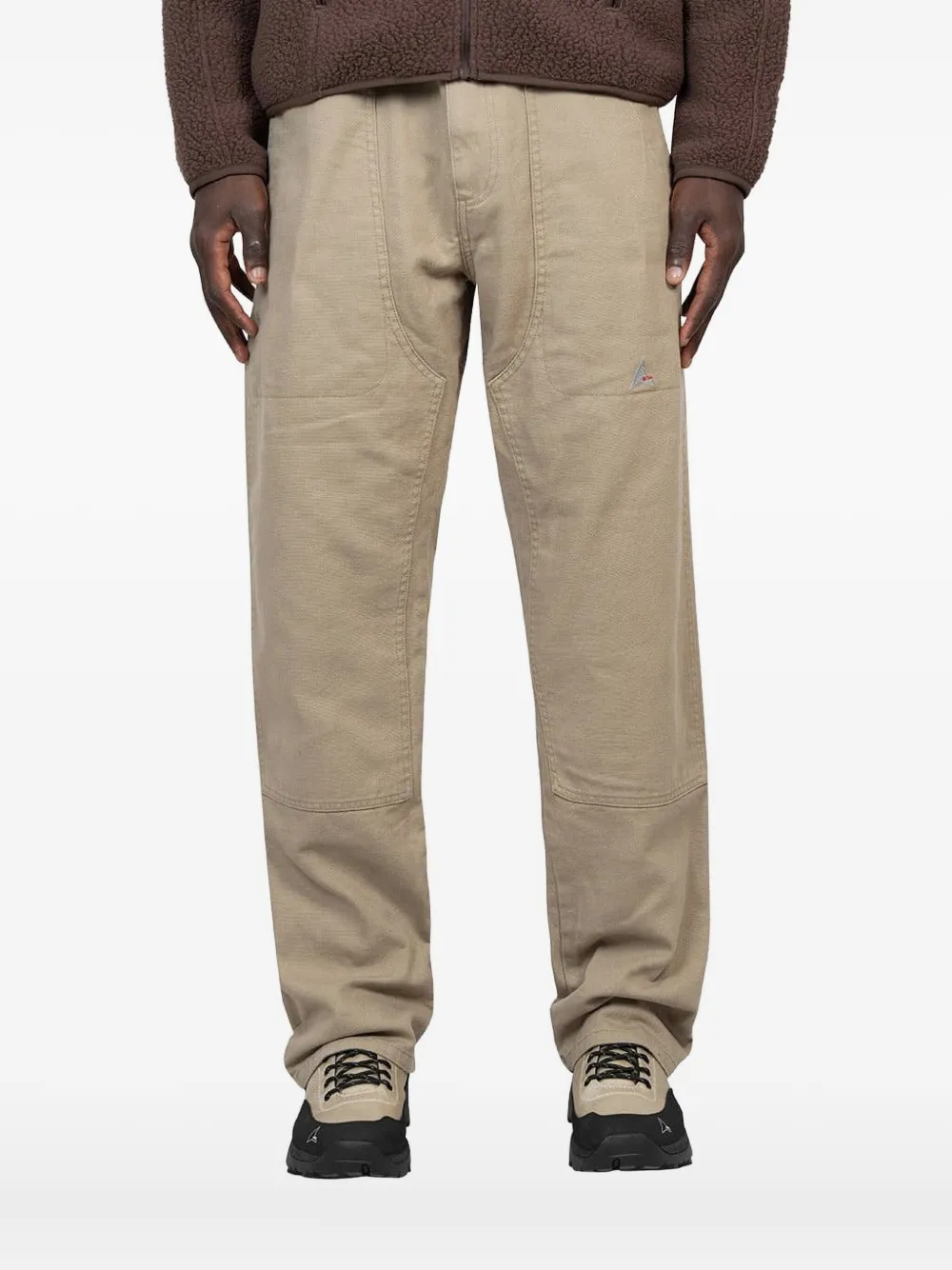Roa Panelled Pocket Trousers In Brown