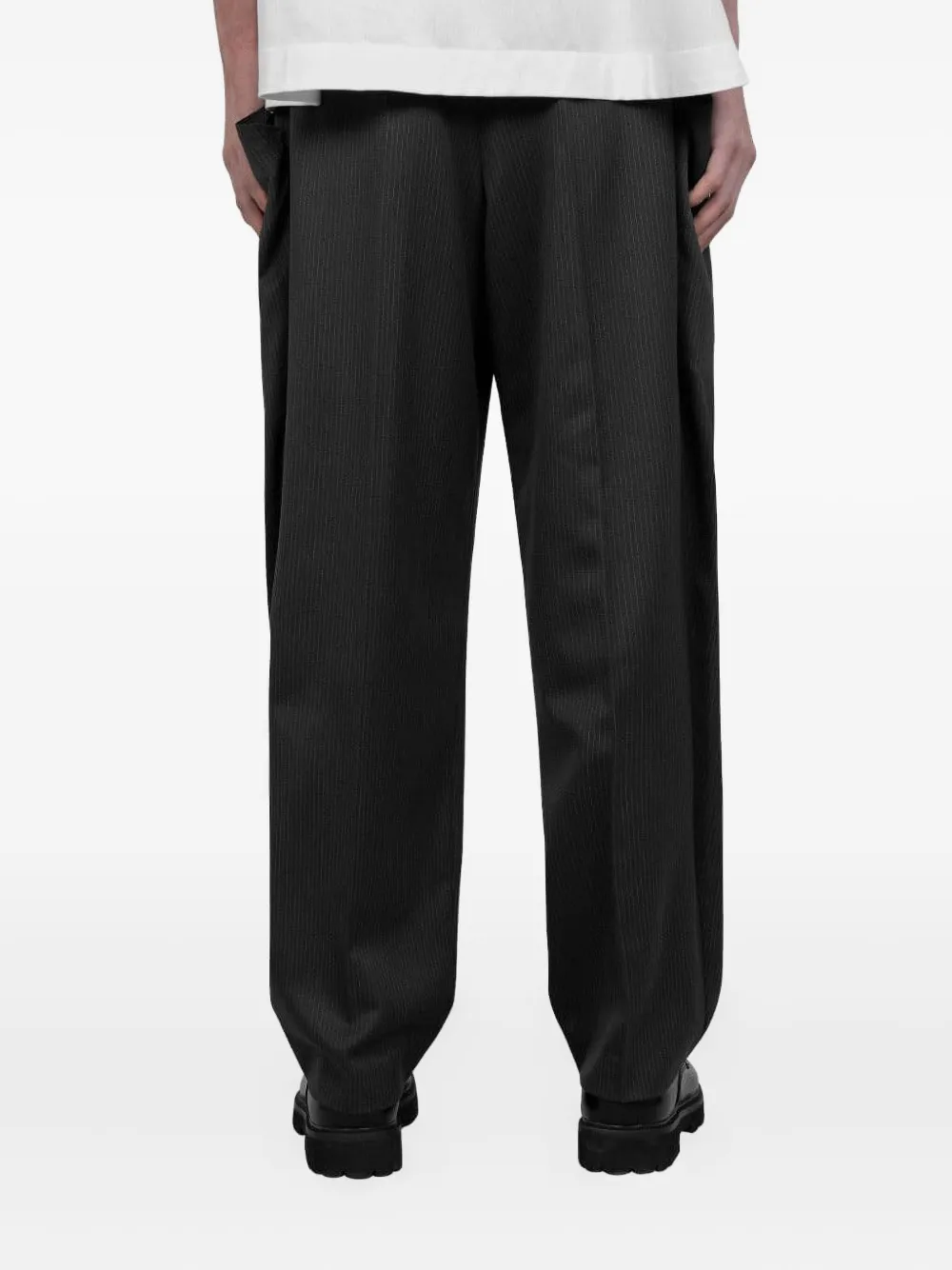 sacai Wollen broek Zwart