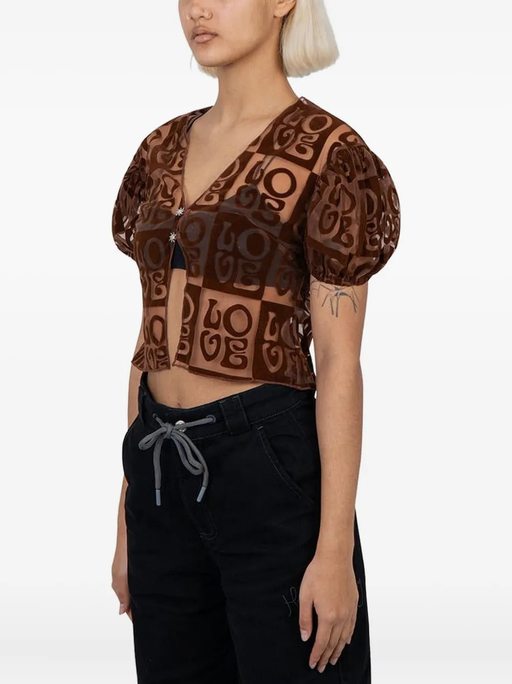 House of Sunny puff-sleeve blouse | Blouses | Image 2