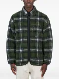 Gramicci plaid fleece jacket - Green