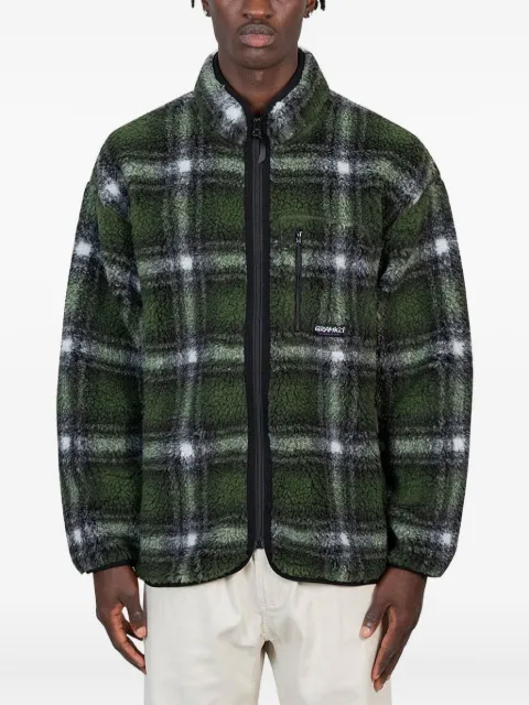 Gramicci plaid fleece jacket